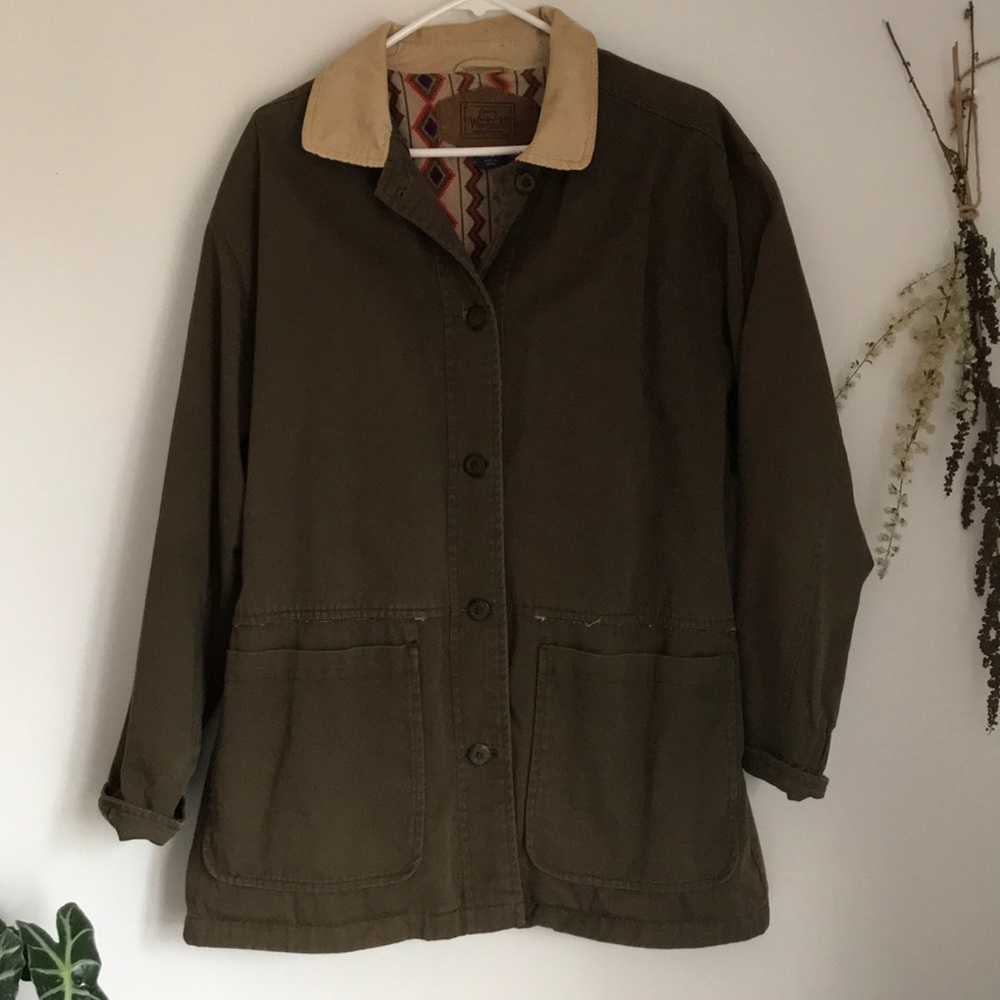 Vintage Woolrich chore coat